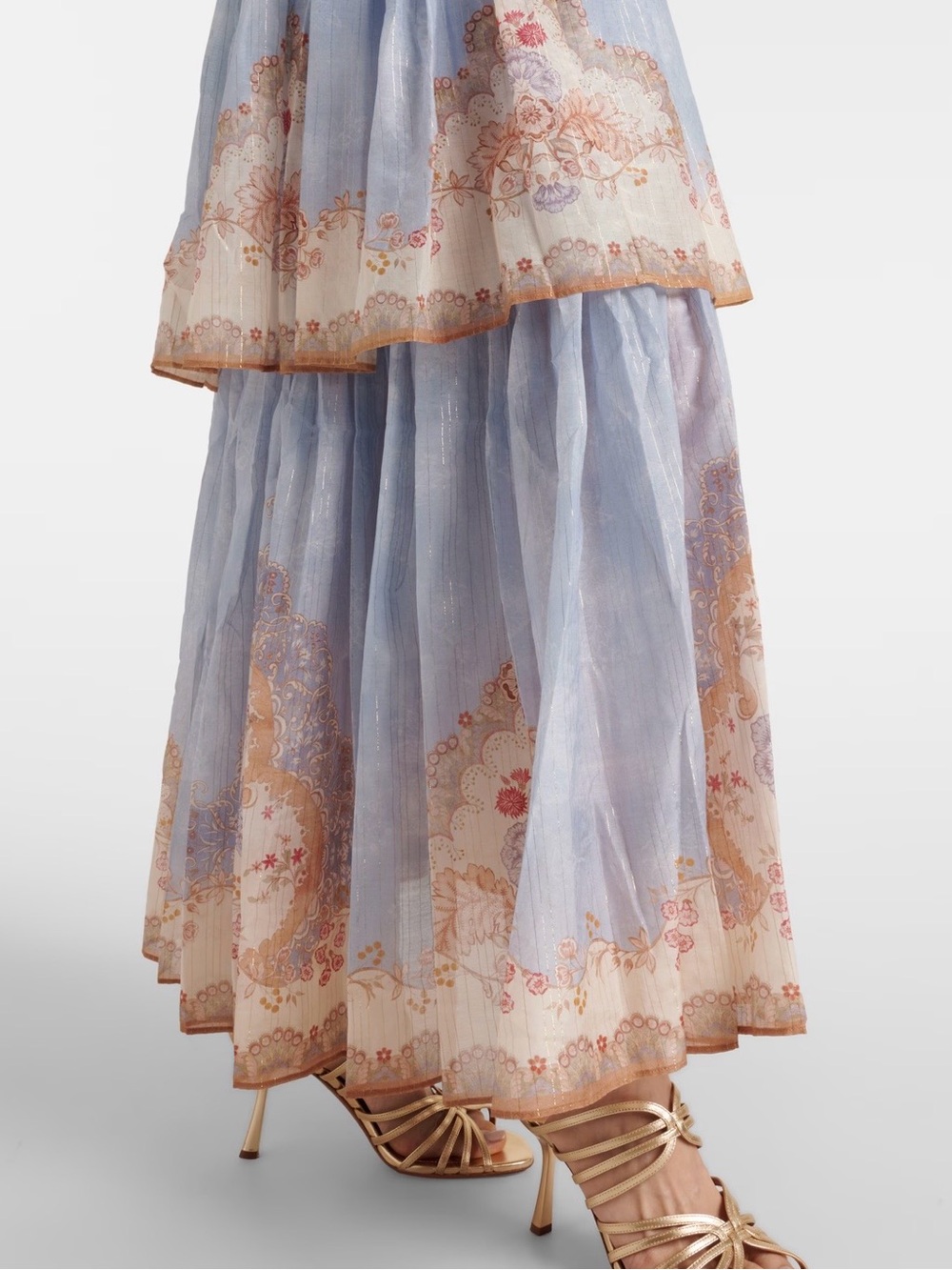 Zimmermann Daylight Floral Tiered Maxi Dress - Picture 5 of 7